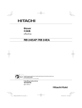 Hitachi RB 24EAP Operating instructions