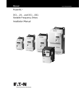 Eaton PowerXL DC1 20 Series Installation guide