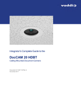 VADDIO DocCAM 20 HDBT Integrator's Complete Manual