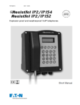 Eaton ResistTel IP2/IP154 Short Manual