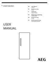 AEG AGB728E4NX User manual