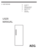AEG AGB728E5NB User manual