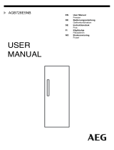 AEG AGB728E5NB User manual
