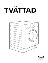 IKEA 904.488.97 TVÄTTAD Built-in Washing Machine User manual