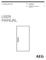 AEG SFE818F1DS User manual