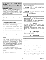 Hitachi EH-150 Series User manual