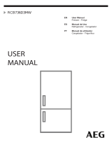AEG RCB736D3MW User manual