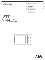 AEG MBS3423CM User manual