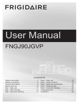 Frigidaire FNGJ90JGVP User manual
