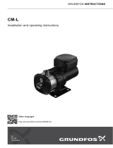 Grundfos CML 5 Installation And Operating Instructions Manual