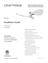 Craftmade Fluid FLD54 Installation guide