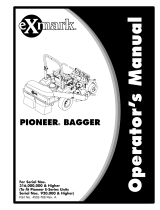 Exmark ULTRAVAC BAGGER User manual