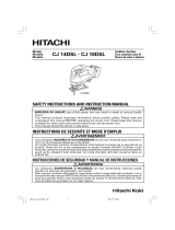 Hitachi CJ 18DSL User manual