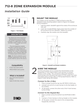 DMP 712-8 Zone Expansion Module Installation guide