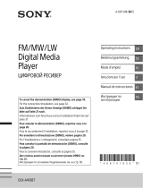 Sony DSX-A410BT Owner's manual