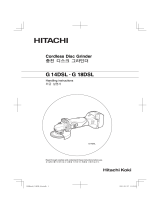 Hitachi G 18DSL Handling Instructions Manual