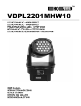 HQ Power VDPL2201MHW10 User manual