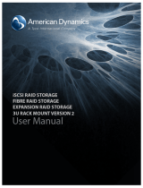 Tyco American Dynamics iSCSI RAID Storage User manual