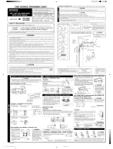 Hitachi RAK50NH4 Installation guide