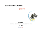 MiTAC E-8590 User manual
