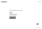Sony ILME-FX6V Operating instructions