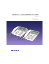 Ericsson Dialog 4225 Vision User manual