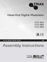 Triax CCS 484 Assembly Instruction Manual