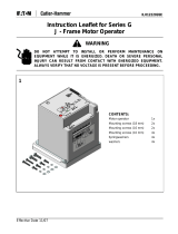 Eaton Cutler-Hammer G Series Instruction Leaflet