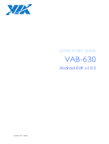VIA Technologies VAB-630 Quick start guide