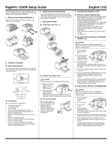 Minolta PagePro 1250W Setup Manual