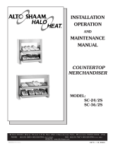 Alto-Shaam SC-36/2S Installation, Operation and Maintenance Manual