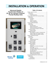 Johnson Controls Premier Series Installation & Operation Manual