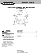 Blue Rhino Outdoor Charcoal Barbecue Grill NPC1605-4SS User manual