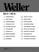 Weller WS 81 User manual