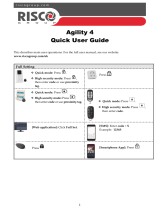 Risco Agility 4 Quick User Manual