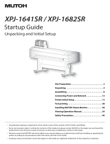 MUTOH XpertJet XPJ-1682SR Startup Manual