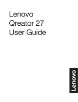 Lenovo Qreator 27 User manual