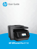 HP OfficeJet Pro 8730 All-in-One Printer series Owner's manual