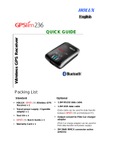 Holux GPSlim236 Owner's manual