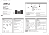 Hitachi AXM1206E Quick start guide