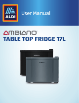 ALDI Refrigerator Table Top 17L User manual