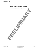 Ericsson RBS 2401 User manual