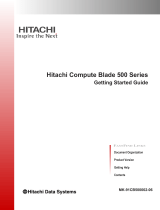 Hitachi Compute Blade 500 Series Getting Started Manual