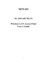 Senao International NI3-2511AP2PLUS User manual