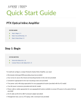 Juniper PTX Quick start guide