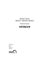 Hitachi H8/3637 User manual
