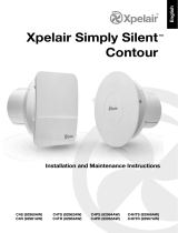 Xpelair Simply Silent C4R Installation And Maintenance Instructions Manual