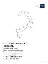 GROHE DEFINED 30377DC0 Owner's manual