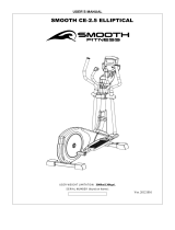 Smooth Fitness CE-2.5 Elliptical User manual