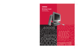 Compaq Deskpro 4000S - Desktop PC Reference guide
